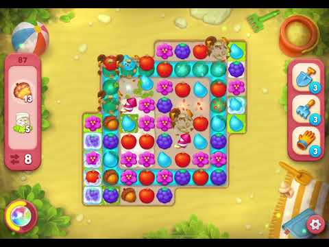 Gardenscapes Level 87 Hard NO BOOSTERS