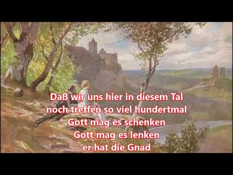 Kein schöner Land in dieser Zeit + Text