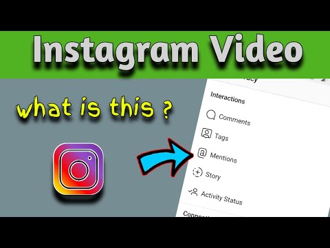 What Is Mentions ll How Mentions Works In yours Instagram Account ll Trending Tech Zone