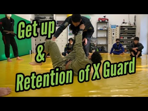 Xガードの起き上がり方＆戻し方 X Guard Sit Up & Retention
