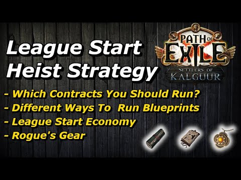 [PoE 3.25] How to Heist At The League Start For Crazy Profit!