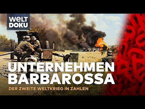 UNTERNEHMEN BARBAROSSA - Hitlers Vernichtungskrieg | Der Zweite Weltkrieg in Zahlen 3 - WELT HD DOKU