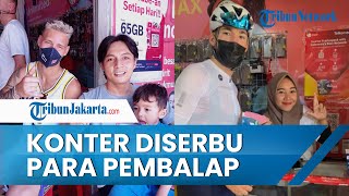 Pemilik Konter Pulsa Buat Jargon 'Outlet-nya Para Pembalap' seusai Didatangi Pembalap MotoGP