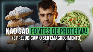 BE CAREFUL! These 10 foods LOOK LIKE PROTEIN, but THEY ARE NOT!