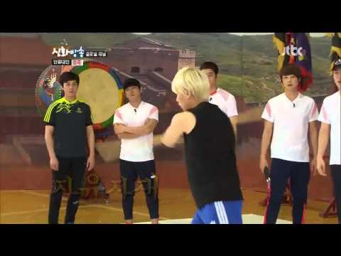 120922 Shinhwa Broadcast Sungmin Martial Art Cut