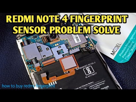 Redmi Note 4 Fingerprint sensor not working fix| Note 4 fingerprint price| Fingerprint Change