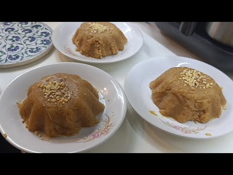 This halva is my grandmother's secret; whoever makes it always wants to make it again. Its color ...