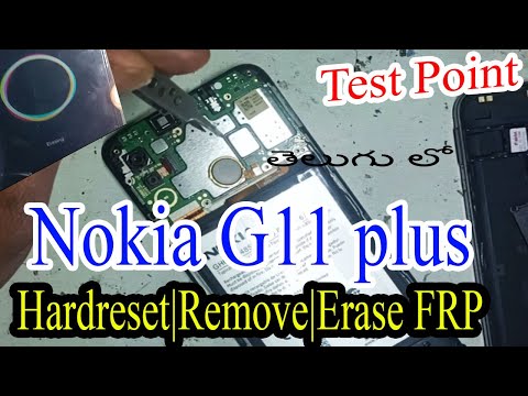 Nokia G11 TA-1401, TA-1477 Cpu TigerT616 Factory Reset + Erase FRP 100 % DonE