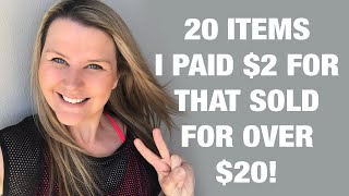 HOW TO MAKE MONEY SELLING ON EBAY AUSTRALIA | 20 items I purchased for $2 that sold for over $20