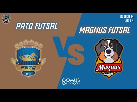 JOGO COMPLETO | LFA 2024 | PATO FUTSAL x MAGNUS FUTSAL | 14ª RODADA #futsal #aovivo #LFA