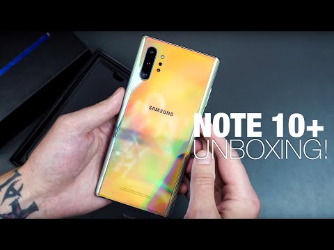 Galaxy Note 10+ Unboxing and Tour!