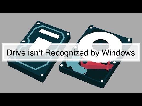 Drive isn't Recognized by Windows Fix
