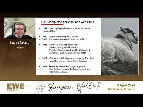 4th European Wool Day I Cicular scouring by Ngaire Takano