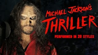 Michael Jackson - Thriller | Ten Second Songs 20 Style Halloween Cover