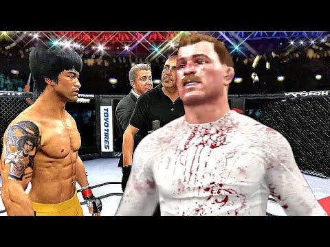 UFC 4 | Bruce Lee vs. Ilham Aliyev - EA sports UFC 4 - CPU vs CPU