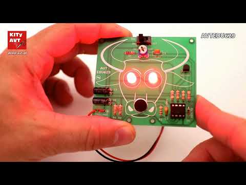 AVTEDU629 - Wściekły byk LED