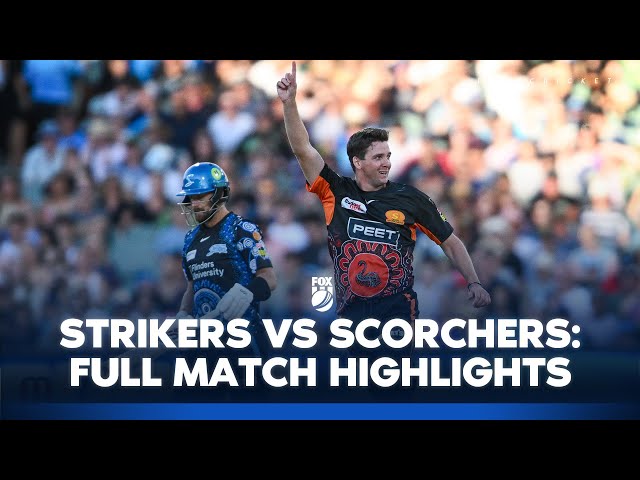 Adelaide Strikers vs Perth Scorchers | Full Match Highlights I NYE | BBL | Fox Cricket
