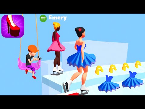 SHOE RACE Gameplay All Levels Walkthrough iOS, Android New Game Update Max Level 83-85LL - YouTube