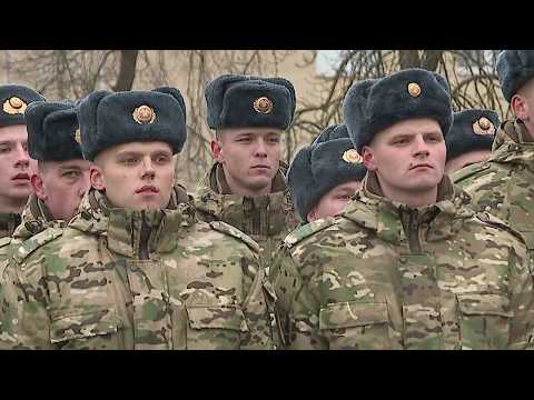 Проводы военнослужащих в запас видео