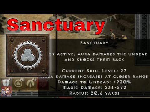 D2R Skills & Abilities - Sanctuary Offensive Auras (Paladin)