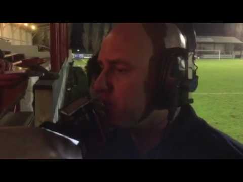 Rob Page on the 1-0 loss at Stourbridge