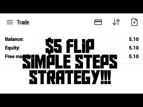 How I GROW $5 accounts(5 STEPS) PART1