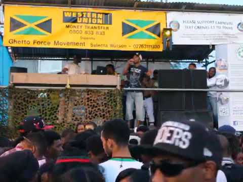 GHETTO FORCE STAGE AT ST PAULS CARNIVAL 2013