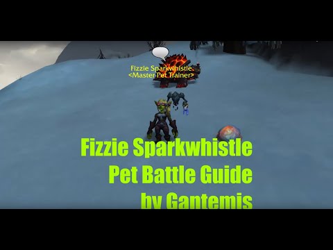 How to defeat Fizzie Sparkwhistle Wow Pet Battle