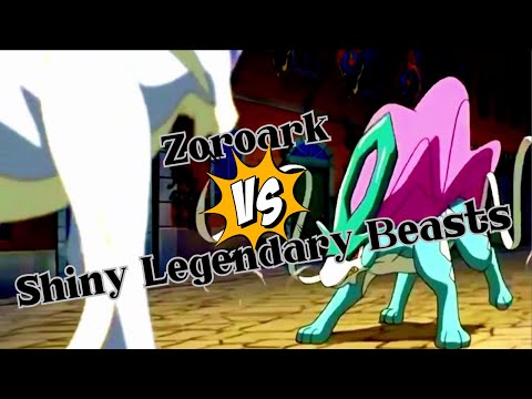 Zoroark VS Shiny Legendary Beasts 💥 Pokemon AMV with Courtesy Call 🔥 #animeedit
