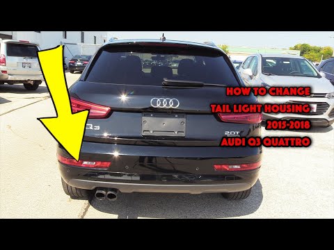 Audi Q3 Quattro (2015-2018) Tail Light Housing REMOVAL! DIY Fix in 10 Minutes