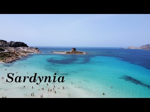 Sardynia- Plaza La Pelosa, Asinara i Grota Neptuna (dron) 1/3