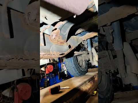 08 Chevy Silverado fixing a common frame rot!