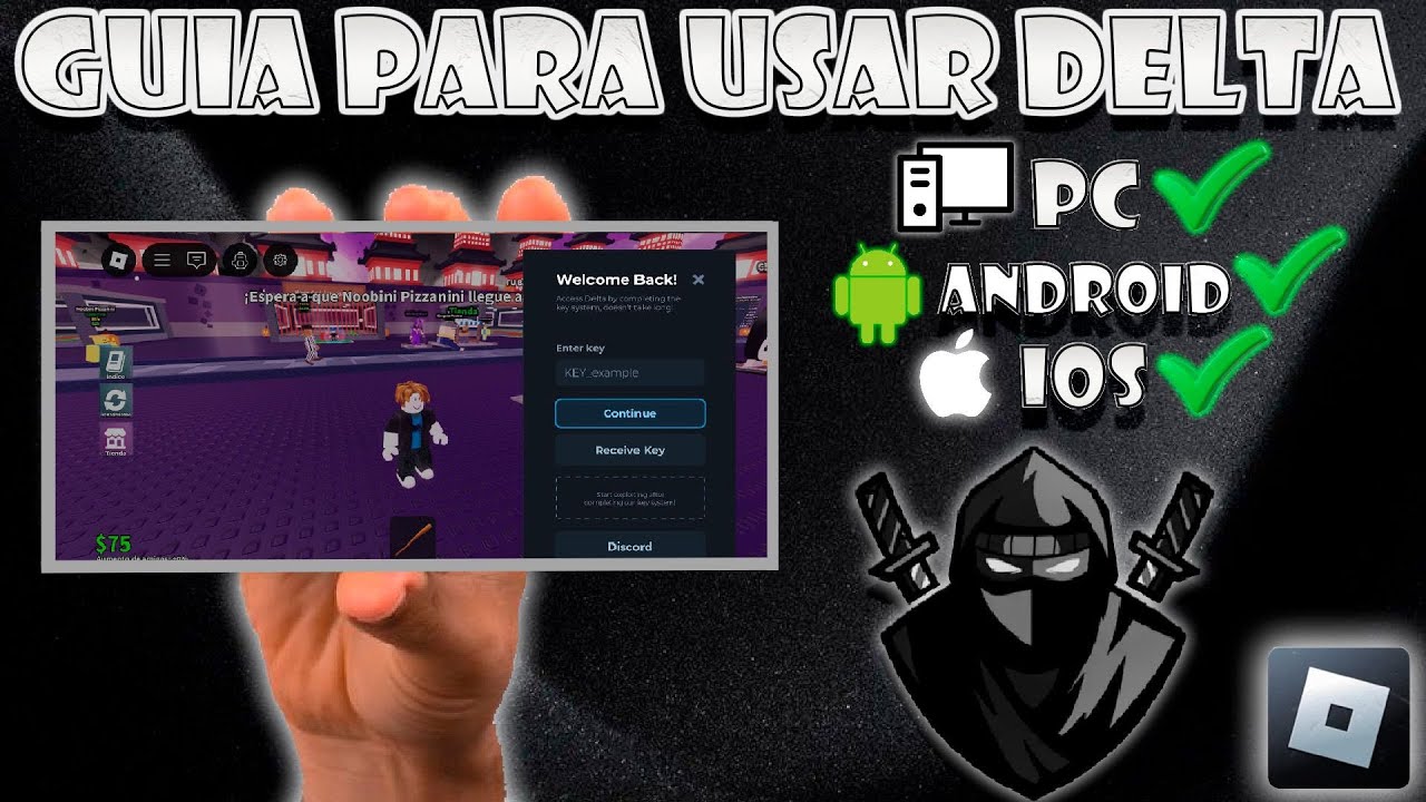 ⚡ DELTA EXECUTOR SUPER SIMPLE TUTORIAL ✅ | 💻 PC + 🍎 IOS ​​+ 🤖 ANDROID |