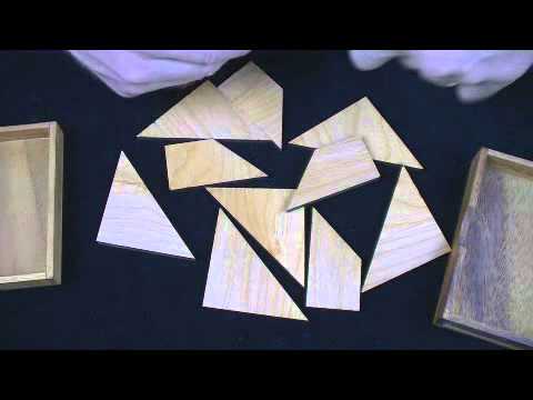 Tangram 10 piece wood puzzle.wmv