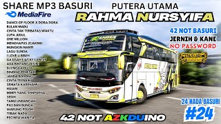 Download lagu CANDU 🥳 SHARE BASURI BUSSID RAHMA NURSYIFA 42 NOT AZKDUINO ! Link Mp3 Basuri Mediafire No Password mp3
