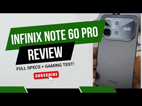 Infinix Note 60 Pro Full Specs Review 🔥 Camera, Gaming, Battery & Performance Test!