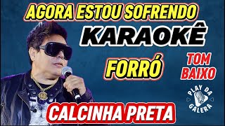 Download lagu KARAOKÊ DA MÚSICA / AGORA ESTOU SOFRENDO da Banda CALCINHA PRETA ( TOM BAIXO ) playback com letra mp3