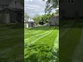 Clean and classy🧼#lawncare #countrymusic #landscape #mowing#satisfying #lawn #clean