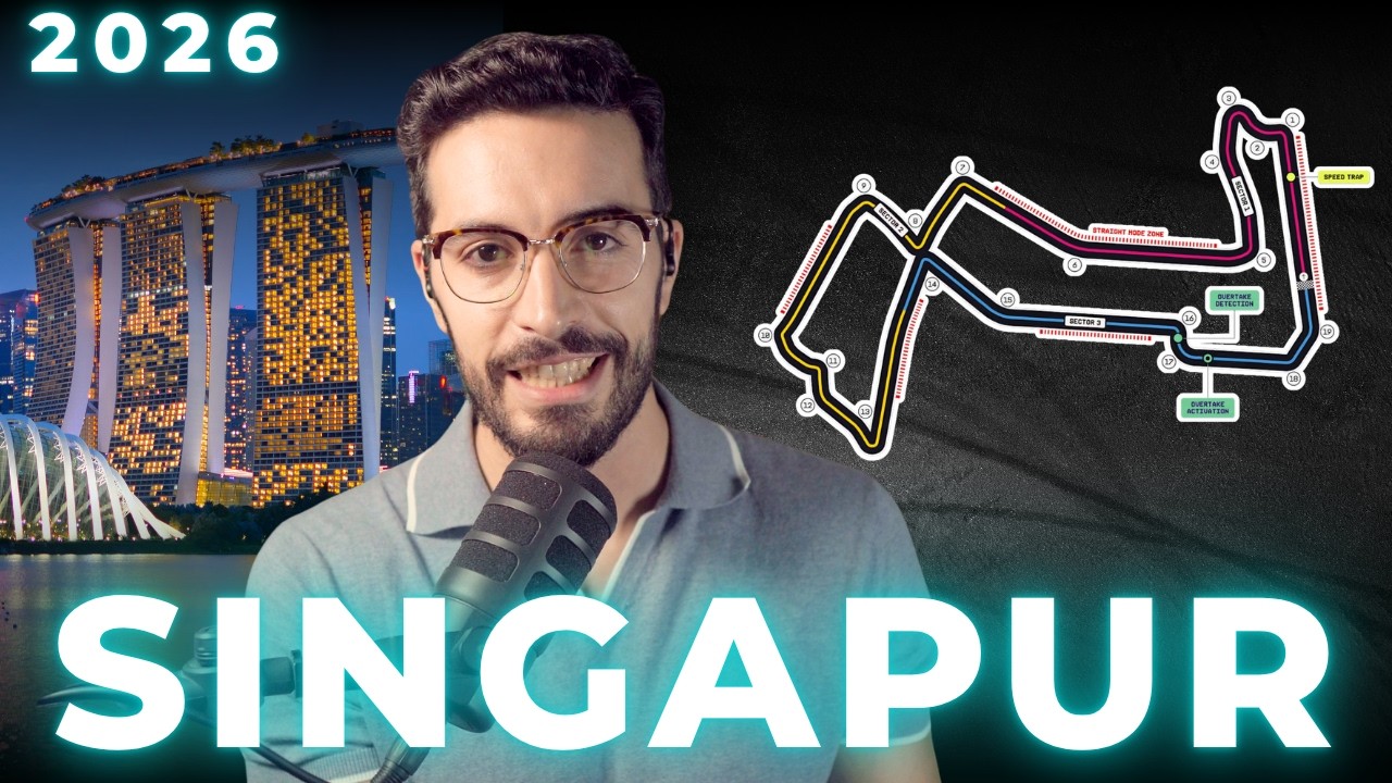 Circuito de SINGAPUR (Marina Bay) para el GP de F1 2026 | Datos, pilotaje y setups