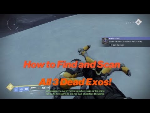 Locate and Scan 3 Dead Exos Quest Guide! Lost Lament Quest