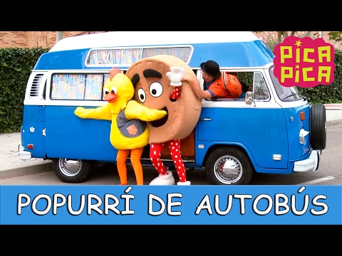 Pica Pica - Popurrí de Autobús (Videoclip Oficial) - English Pitinglish
