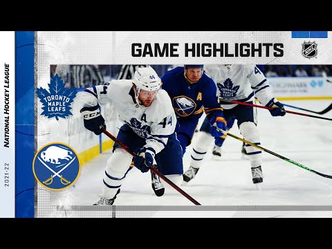 Maple Leafs @ Sabres 11/13/21 | NHL Highlights