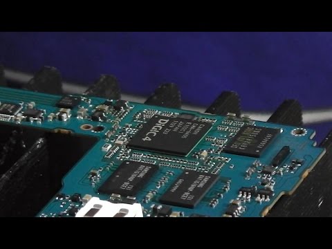 Пропайка микросхемы DIGIC. Фотокамера Canon 550D. Зависает во время съёмки. Err 80 при LifeView