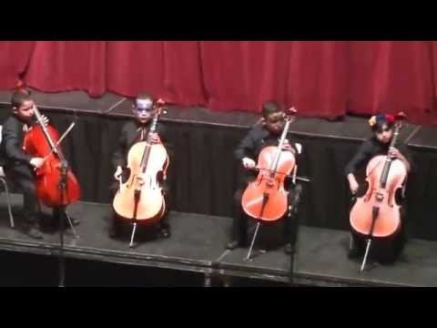 Venezuela -  Ensamble infantil de Cellos del Conservatorio de Música José Luis Paz