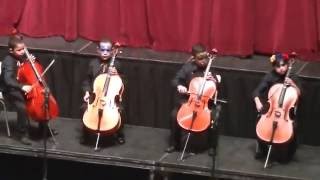 Venezuela -  Ensamble infantil de Cellos del Conservatorio de Música José Luis Paz