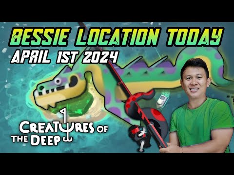 APRIL 1st 2024 Bessie Location in Great Lakes - Creatures of the Deep Fishing #bessie