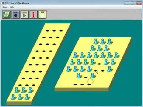 Steckhalma - Solitär