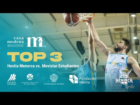 🔝 𝑻𝑶𝑷 𝟑 𝑪𝒂𝒔𝒂 𝑴𝒐𝒅𝒆𝒏𝒂 | 𝐉𝟐𝟎 𝐋𝐄𝐁 𝐎𝐫𝐨 𝟐𝟑/𝟐𝟒: Hestia Menorca 67-75 Movistar Estudiantes