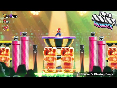 Super Mario Bros Wonder - Bowsers Blazing Beats