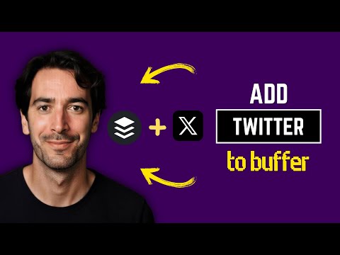 Connect Twitter (now X) to Buffer (EASY Method)